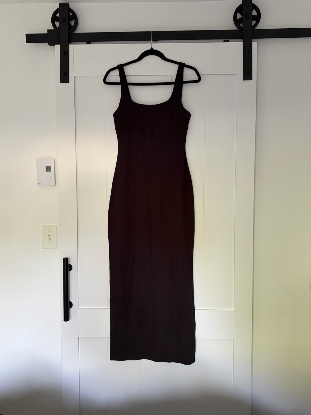 New black Fabletics Maxi Dress